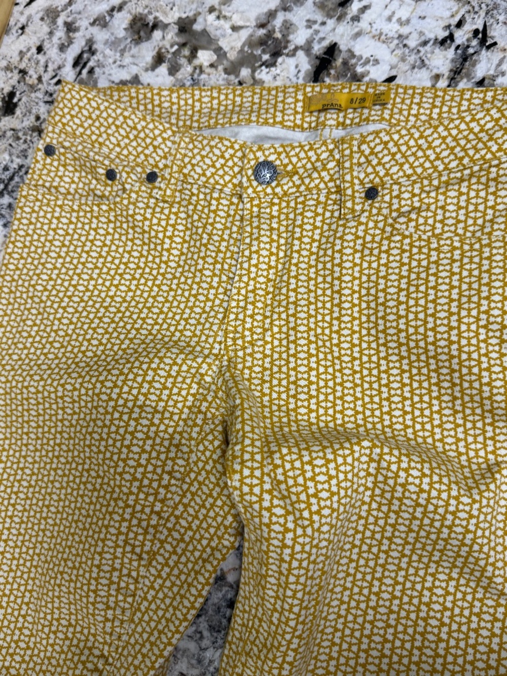 Prana Marigold Kara Jean size 8